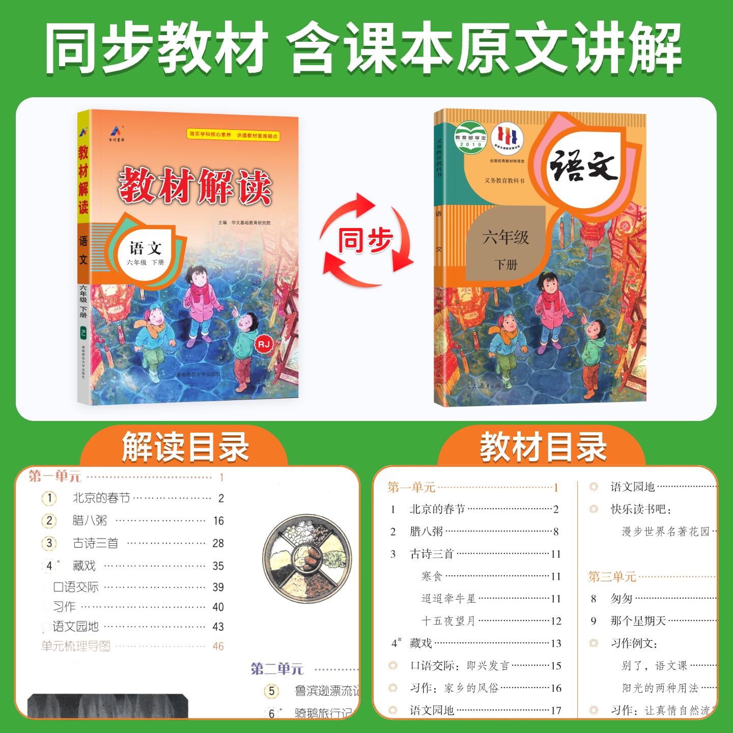 教材解读一二三四五六年级上册下册语文数学英语全套人教版北师外研版 小学123456年级教材全解课本同步教材详解辅导资料书