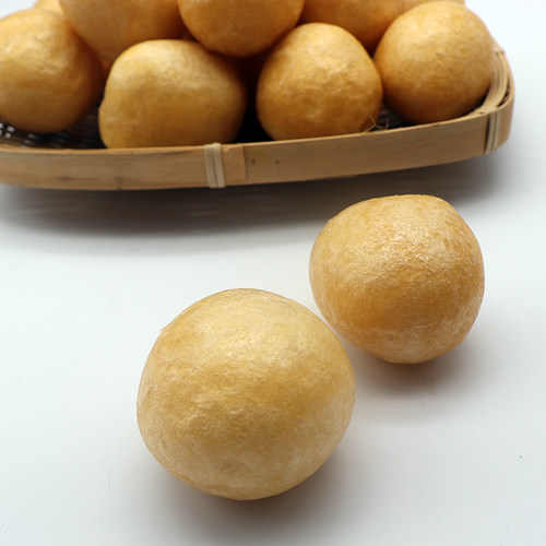 清美油面筋75g*5袋 无锡清水素油面筋素面筋球火锅面筋泡塞肉包邮 - 图1