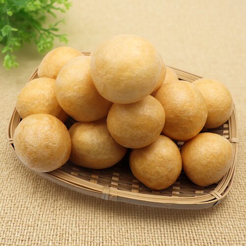 清美油面筋75g*5袋 无锡清水素油面筋素面筋球火锅面筋泡塞肉包邮 - 图0