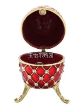 欧式金属工艺品彩蛋节日礼品饰品
