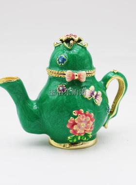 锡金属工艺品小壶摆设品仿真茶壶