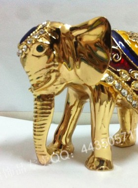 俄罗斯工艺品玻璃柜台送礼小摆件