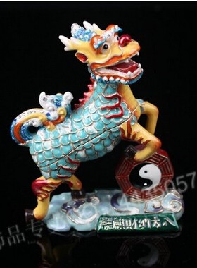 锡工艺品摆设珐琅彩绘装饰中式家居