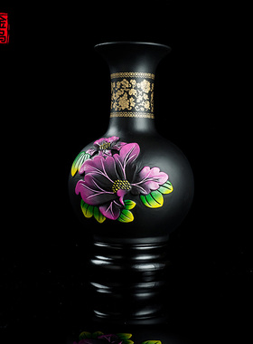 花瓶门厅玄关活性炭送礼书房摆件