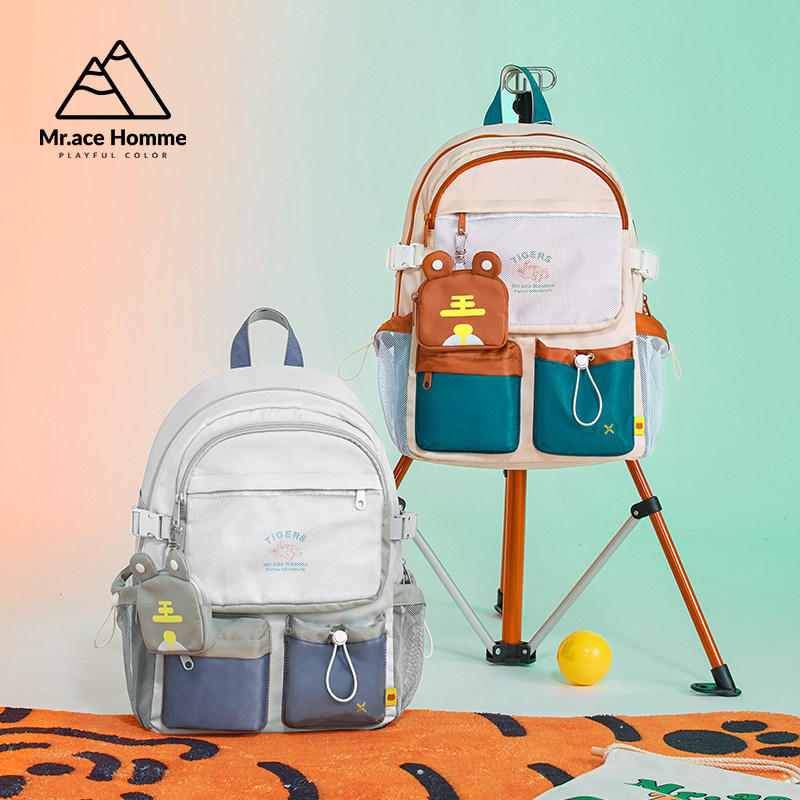 mrace萌虎系列新款原创女双肩包 mracehomme双肩背包