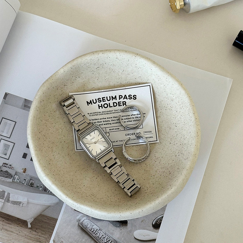 陶瓷收纳盘香薰托盘首饰展示盘玄关杂物收纳高级感桌面装饰摆件,淘宝优惠券,粉丝福利购,淘宝优惠卷