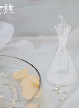 透明美容院闻香瓶玻璃分装简约