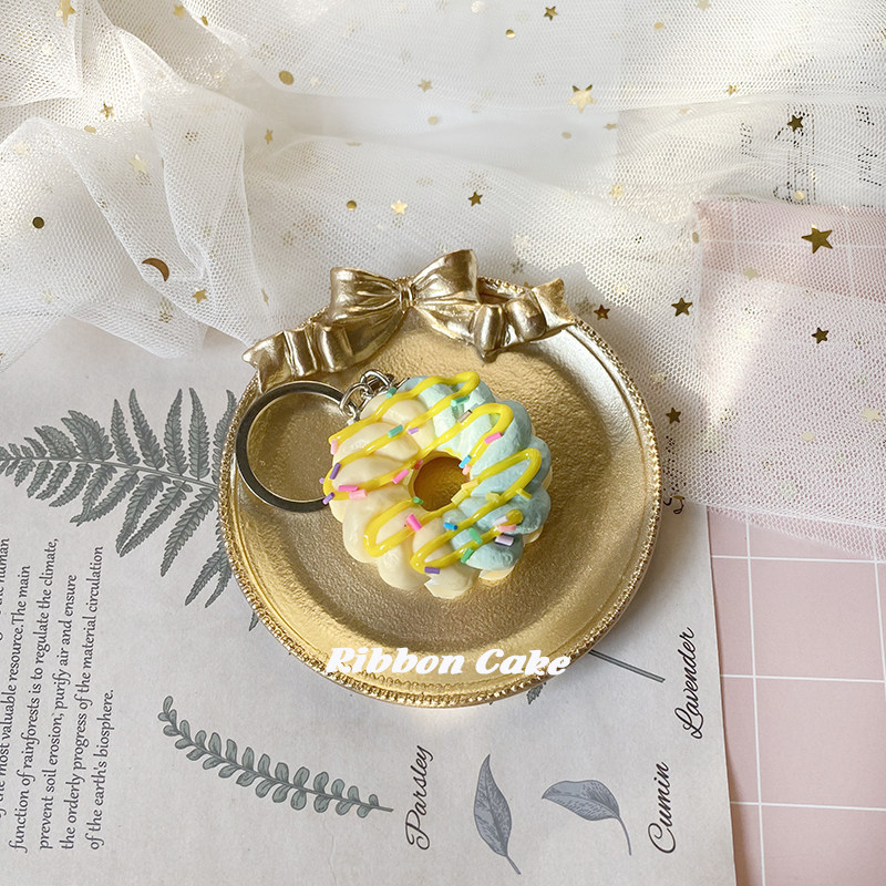 39包邮日本单可爱迷你拼色甜甜圈零食甜品食玩钥匙扣包包挂件摆件,淘宝优惠券,粉丝福利购,淘宝优惠卷