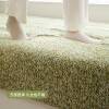 Honshu vintage texture chenille bay window mat is removable and washable