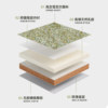 Honshu vintage texture chenille bay window mat is removable and washable