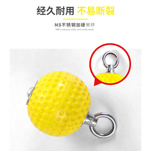 健身家用引体向上辅助训练球练臂肌小臂力量球腕力指腕握力球锻炼 - 图0