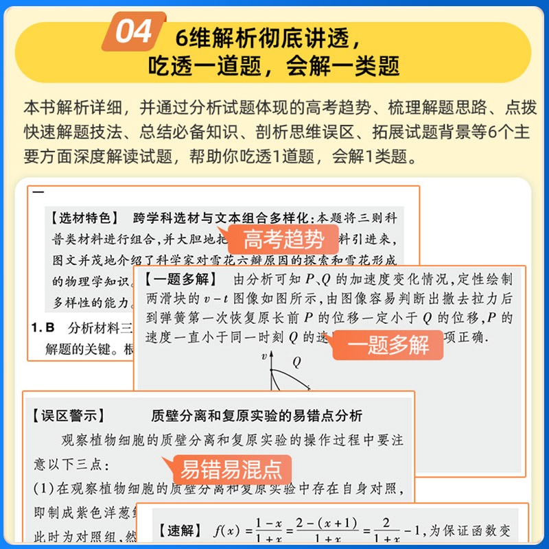 2023版金考卷特快专递五年高考真题分类训练2018-2022语文数学英语物理化学生物政治历史地理高三总复习资料历年模拟试卷汇编必刷 - 图2