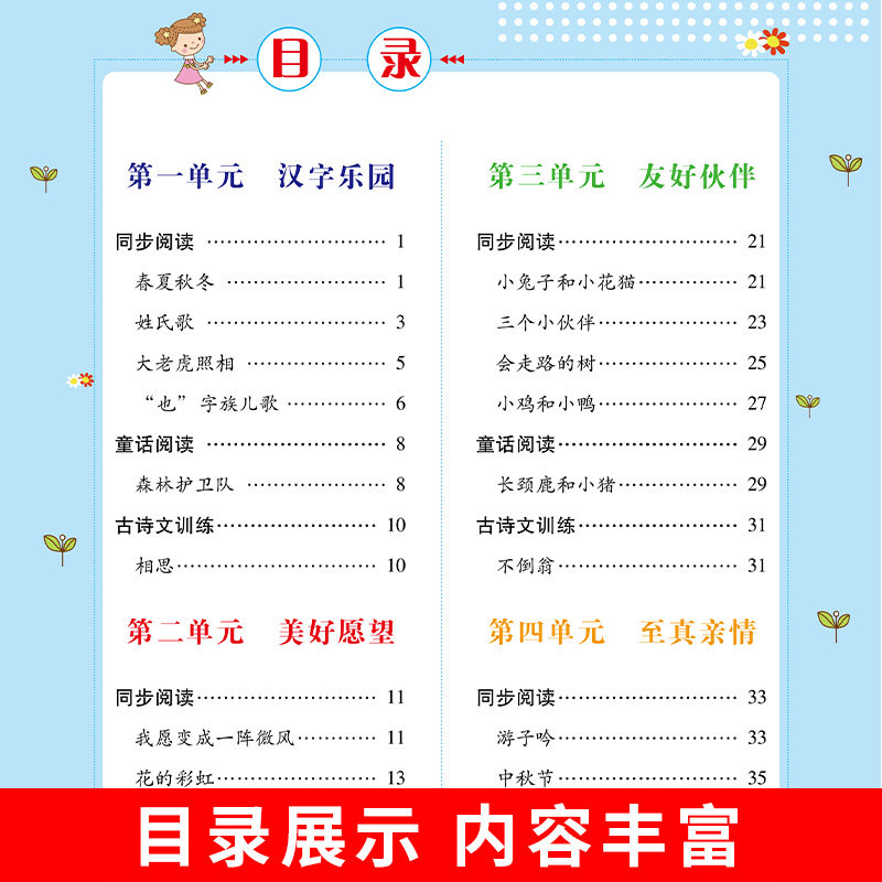 小学语文拓展阅读理解专项训练书一年级二年级三四五六年级上册下册人教版小学生教材同步练习册阅读理解训练题每日一练100分真题