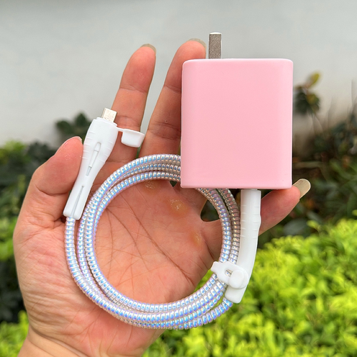 适用华为MateX5 Mate60 P50 nova11数据线保护套66w充电器壳绕绳 - 图3