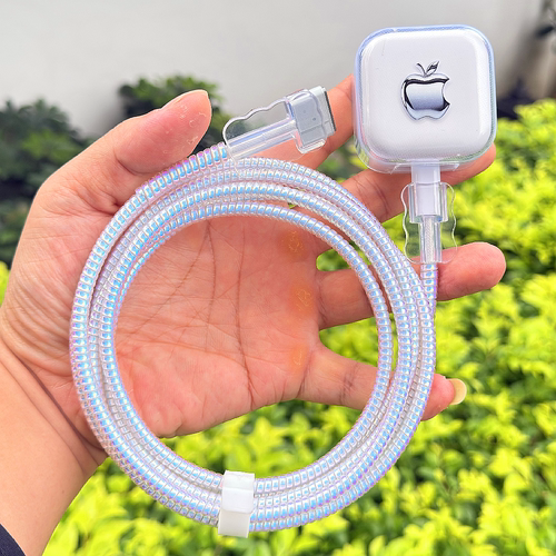适用苹果笔记本MacBook Air M5  40W充电器壳30W 35W数据线保护套 - 图3