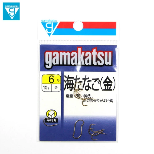 Гамакацу, Япония Gamakatsu Gamaka Fish Hook Haixi Platinum Black Thunder Black Fishing Loing Hook
