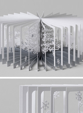 日本360富士山3d立体书创意礼品