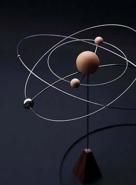 小行星旋转扩香器木质