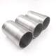 201/304/316 Stainless steel polished surface pipe single and double head outer wire threaded water pipe connection 100mm long head teeth