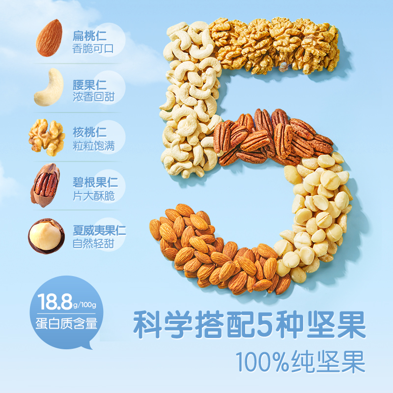 良品铺子每日坚果500g