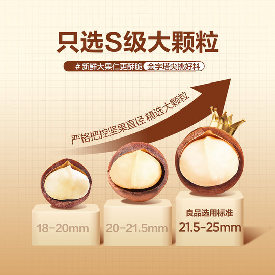 Bestore Macadamia Nuts 500g Canned Milk Flavor