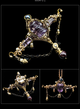 白水晶阿塞原创设计绕线可定制