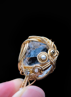 白水晶阿塞斯特莱定制消磁项链