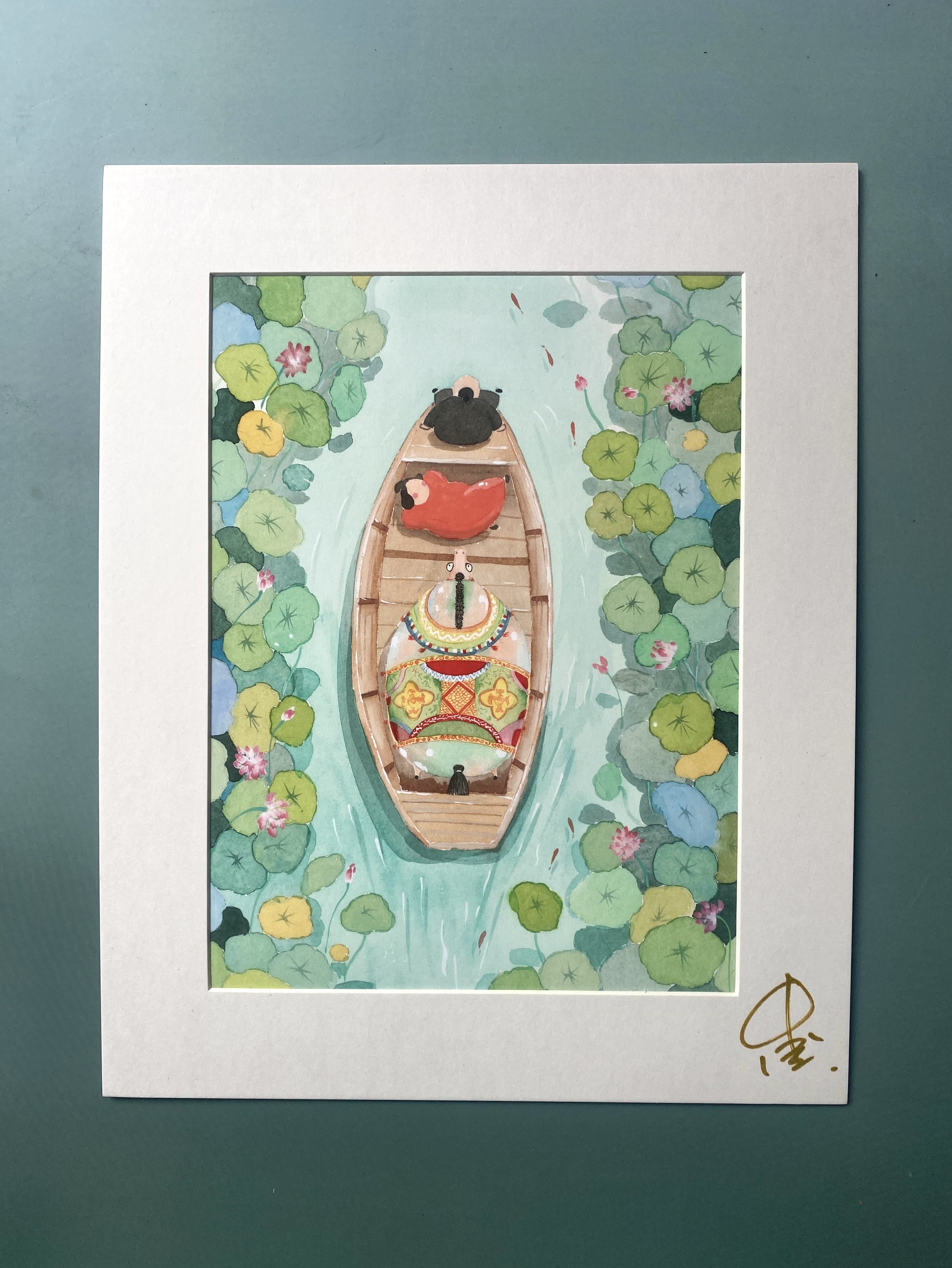 中奎画话原创胖马艺术微喷画卡,淘宝优惠券,粉丝福利购,淘宝优惠卷