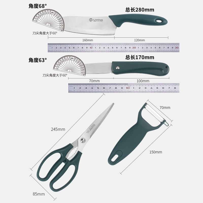 户外野营厨具便携炊具刀餐具露营装备烧烤工具不锈钢用品大全套装