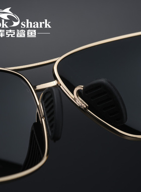 cookshark库克鲨鱼男士太阳镜偏光墨镜驾驶开车司机夜视眼镜蓝色