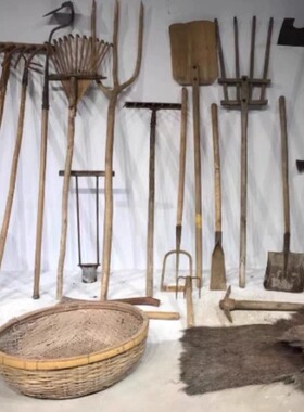 民俗老物件老农具农耕影视道具