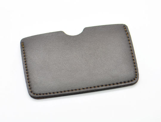 Cute shell customized microfiber leather horizontal high-end card bag