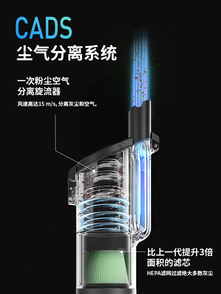 AutoBot vx max手持便携车载家用无线吸尘器大功率强力车用充电式