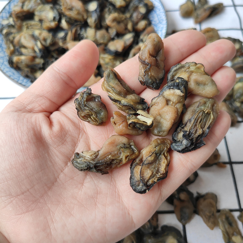 A180头小生蚝干250g牡蛎干海蛎干蚝豉子海鲜干货煲汤料非特级野生_虎窝淘