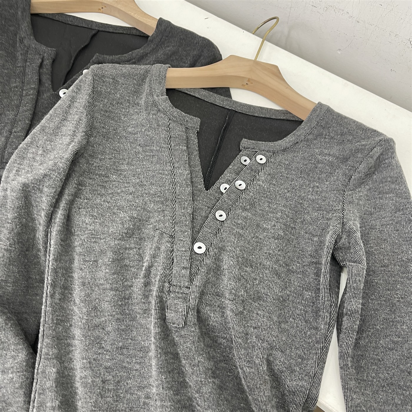 连衣裙女秋冬季新款时尚女装长袖百搭长款连衣裙V领k#21 - 图1