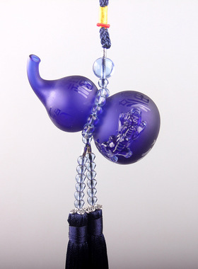 摆件宝葫芦浩宇佛具古法琉璃