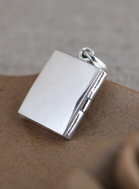 吊饰香薰相片盒复古吊坠可打开女