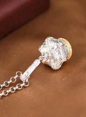 纯银皇冠小众设计女款时尚项链坠