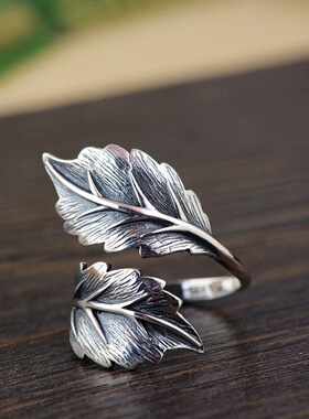 古银铺纯银复古泰银S925工艺戒指