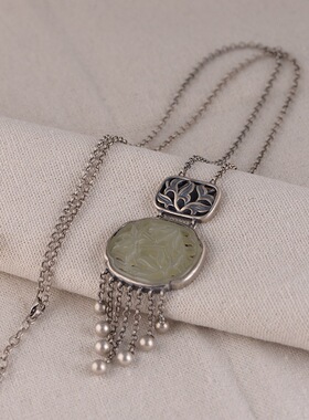 古银铺银复古女款时尚民族吊坠女