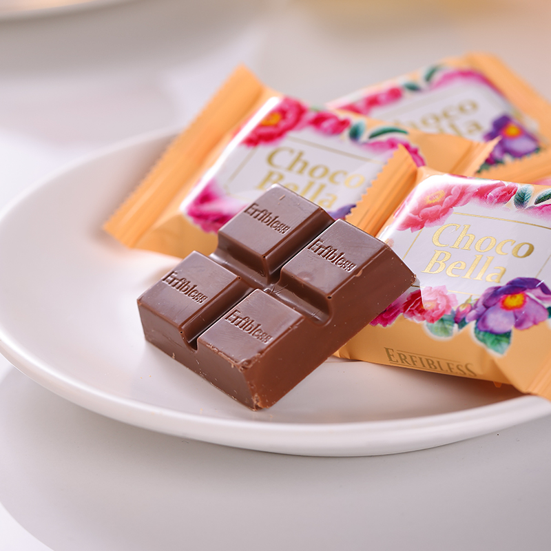 巧克力祝福牌巧克贝拉巧克力可可脂进口巧克力情人节礼物家庭零食 - 图2