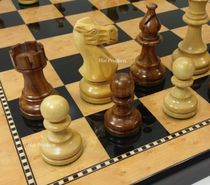 American Chess Soup Ston Wood Classic Walnuts Western Double Luk Chess 18 Puzzle Chess Solid Wood