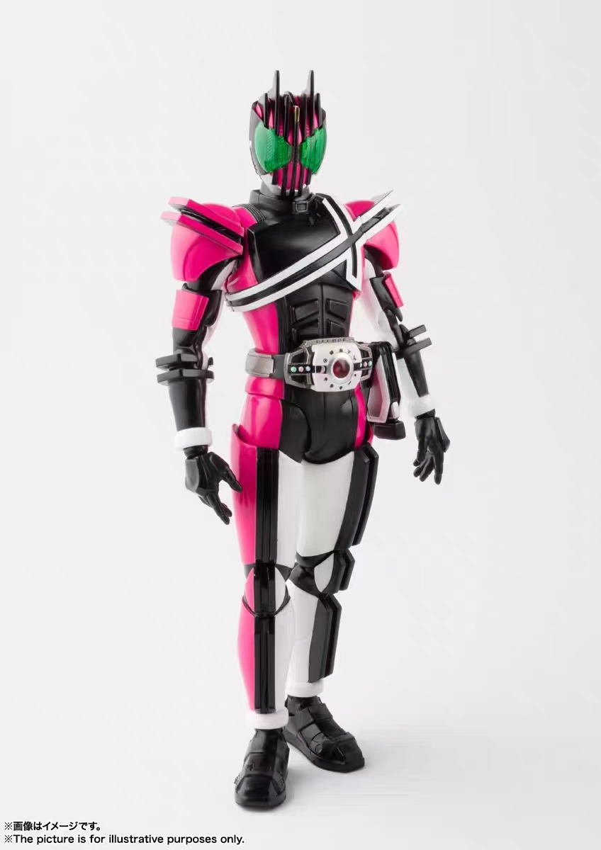 现货 万代 SHF 真骨雕假面骑士帝骑 白 DECADE 50周年版 王小明 - 图0