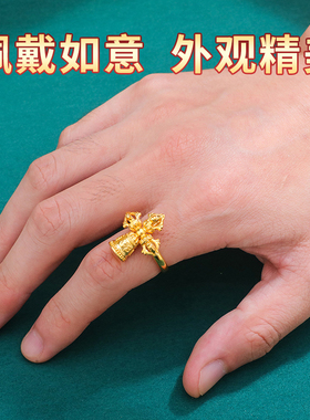 S925银金刚杵戒指开口复古