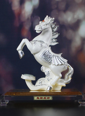 纯银开业周年店庆商务风工艺品