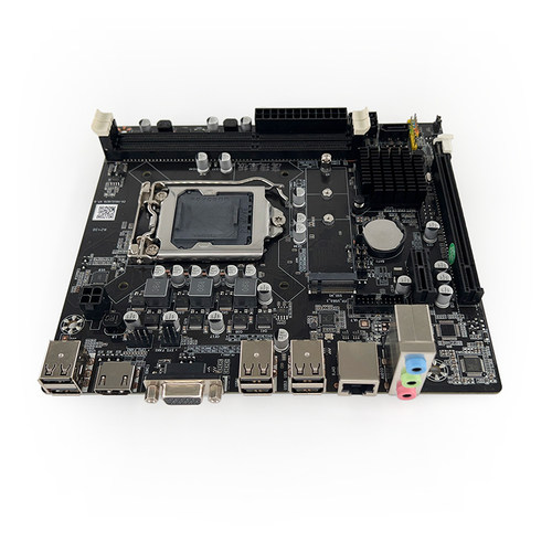 全新鹰捷 H61 1155针DDR3主板 支持inte双核/四核I3 i5等CPU DNF - 图1