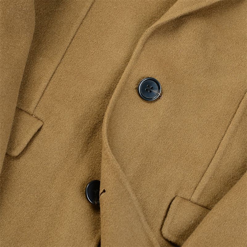 高货精品男士双面呢大衣L85581经典西装领秋冬中长款风衣羊毛外套,淘宝优惠券,粉丝福利购,淘宝优惠卷