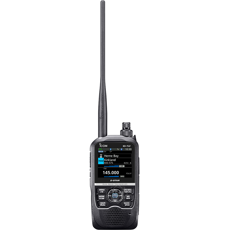 ICOM 艾可慕 ID-52A 手持对讲机D-STAR数字户外防水手台 新品旗舰 - 图3