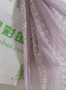 新款文艺小清新紫白色羽毛纱围巾女纯色棉麻软萌甜妹时尚百搭丝巾