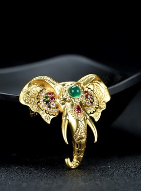 天然项链帝王绿玉髓胸针玛瑙24k